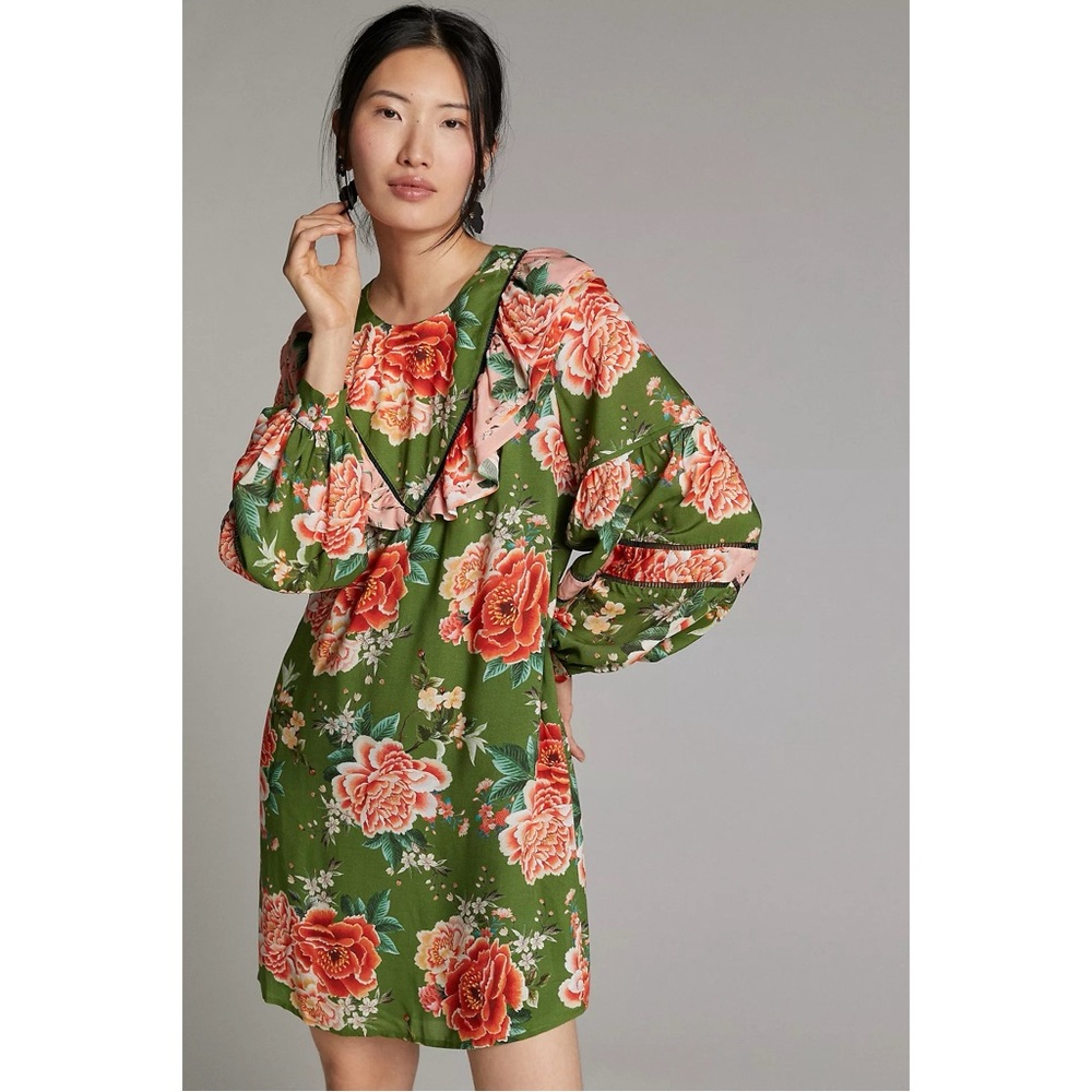 FARM Rio Anthropologie Elinor Tunic Dress NWT SZ 1X - Picture 4 of 16